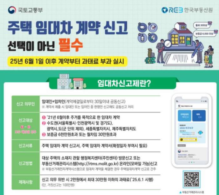 주택 임대차 계약하면 잊지 말고 30일 이내 신고하세요 기사 이미지