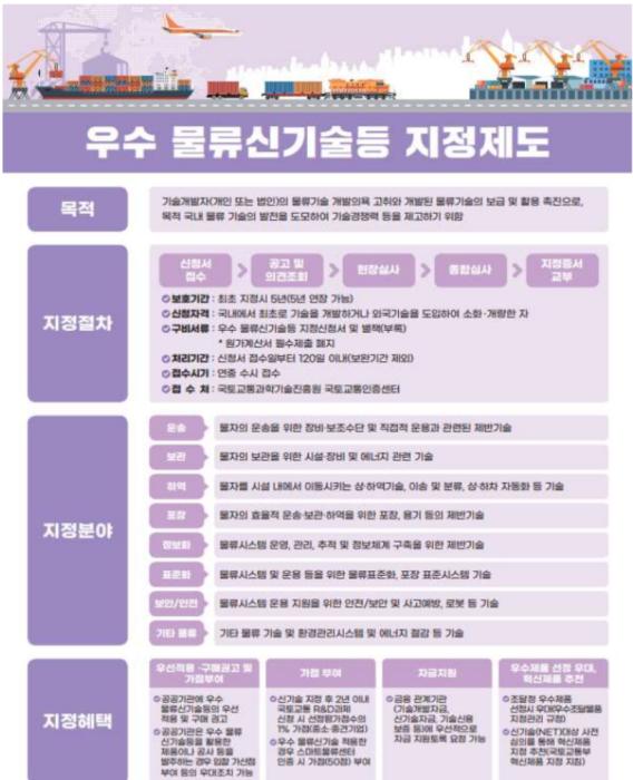 인공지능(AI)으로 물류센터를 더 똑똑하게!  우수 물류신기술 제8호는 “AI 기반 풀필먼트 시스템” 기사 이미지